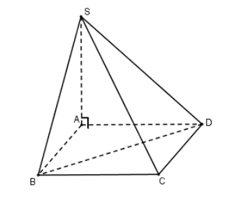 Hình đáp án 1. Đáy của hình chóp $\large S.ABCD$ là một hình vuông cạnh $\large a$. C