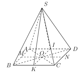 Hình đáp án 1. Hình chóp tứ giác đều có bao nhiêu mặt đối xứng? A. 1 B. 2 C. 3 D. 4 C