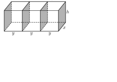 Hình đáp án 1. Một người xây nhà xưởng hình hộp chữ nhật có diện tích sàn là $\large 