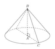 Hình đáp án 1. Một tam giác ABC vuông tại A có $\Large AB = 5, AC = 12$. Cho tam giác