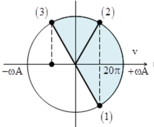 Hình đáp án 1. Một vật đang dao động điều hòa, gọi $\large t_{1}, t_{2}$ và $t_{3}$ l