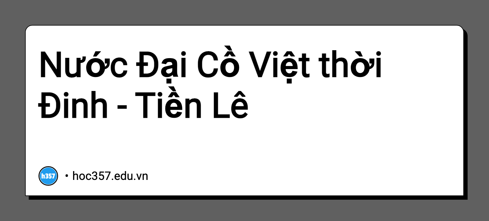 Hình minh họa Nước Đại Cồ Việt thời Đinh - Tiền Lê