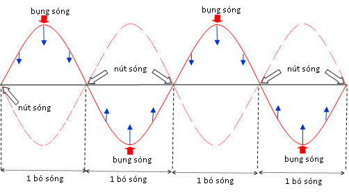Hình minh họa   Phương trình sóng dừng và các đại lượng đặc trưng