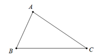 Hình minh họa Quan hệ giữa góc và cạnh đối diện trong một tam giác