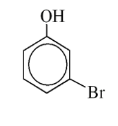 Hình lựa chọn 1. Sản phẩm của phản ứng giữa phenol và dung dịch $\Large\ Br_2$ là chất 