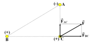 Hình đáp án 1. Tại hai điểm A và B cách nhau 20 cm trong không khí, đặt hai điện tích