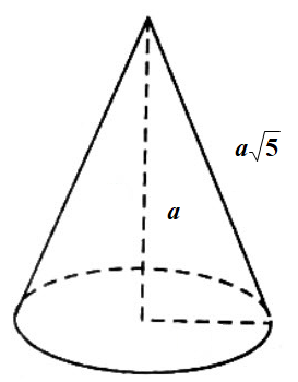 Hình đáp án 1. Thể tích V của khối nón ( N ) có chiều cao bằng a và độ dài đường sinh
