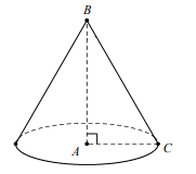 Hình đáp án 1. Trong không gian, cho tam giác ABC vuông tại A, AB = a và $\large AC =