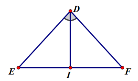 Hình minh họa Trường hợp góc – cạnh – góc (g.c.g)
