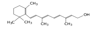 Hình minh họa Vitamin A (retinol) là một vitamin tốt cho sức khỏe, không tan trong n