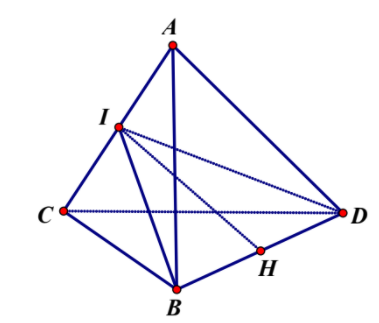 Hình đáp án 1. Xét tứ diện ABCD có các cạnh AB = BC = CD = DA = 1 và AC, BD thay đổi.